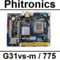 Placa Mãe Phitronics G31vs-m